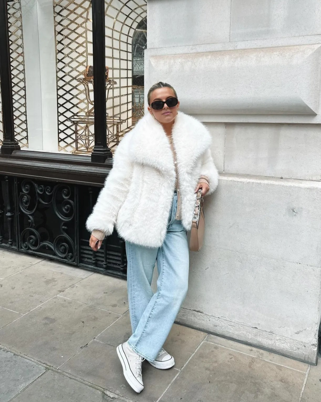 SILIA | FAUX FUR COAT