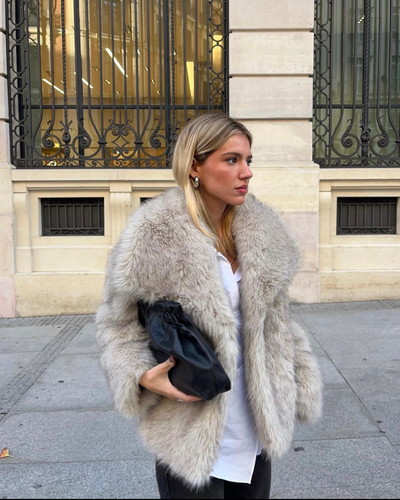 SILIA | FAUX FUR COAT