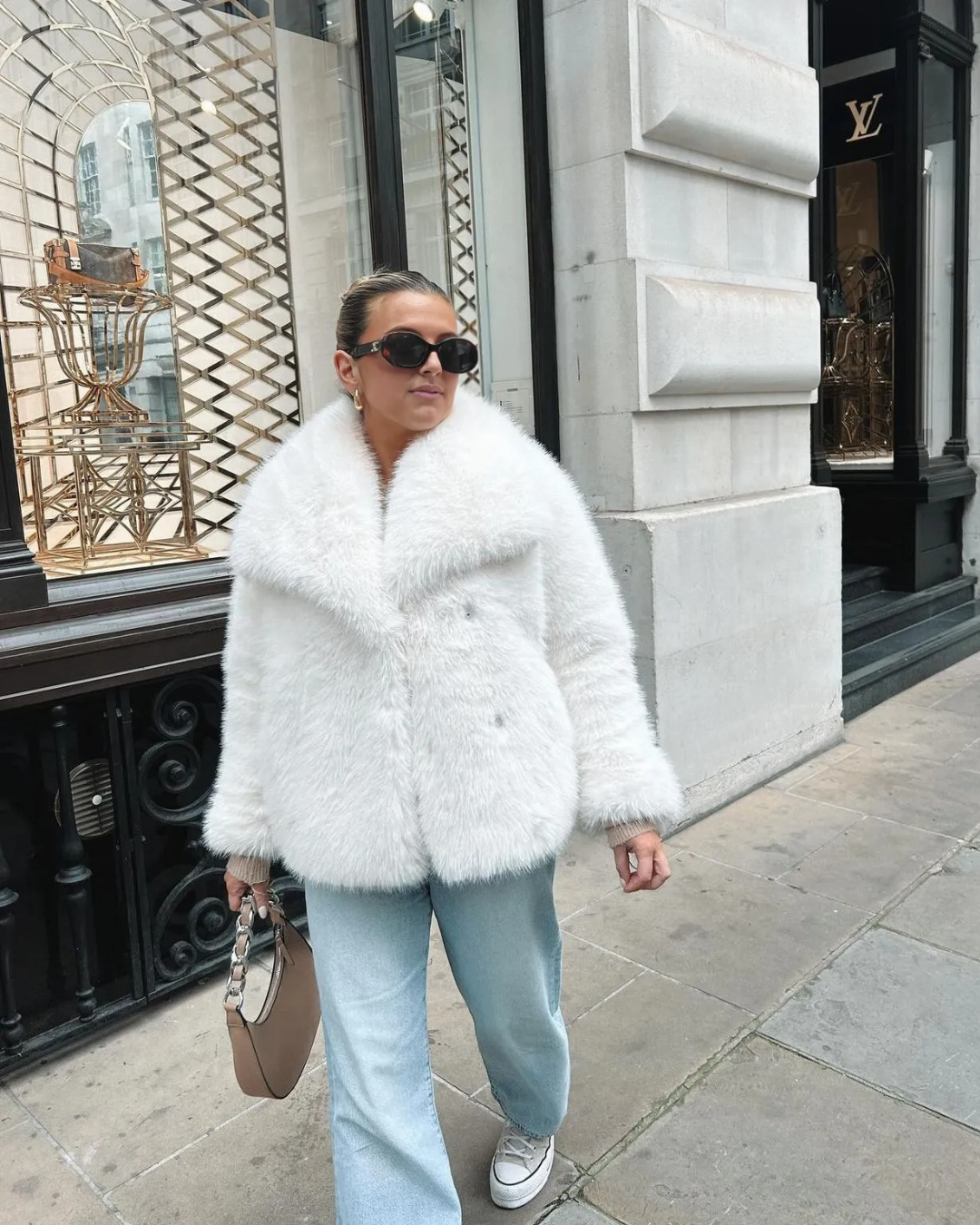 SILIA | FAUX FUR COAT