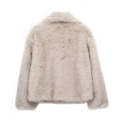 SILIA | FAUX FUR COAT