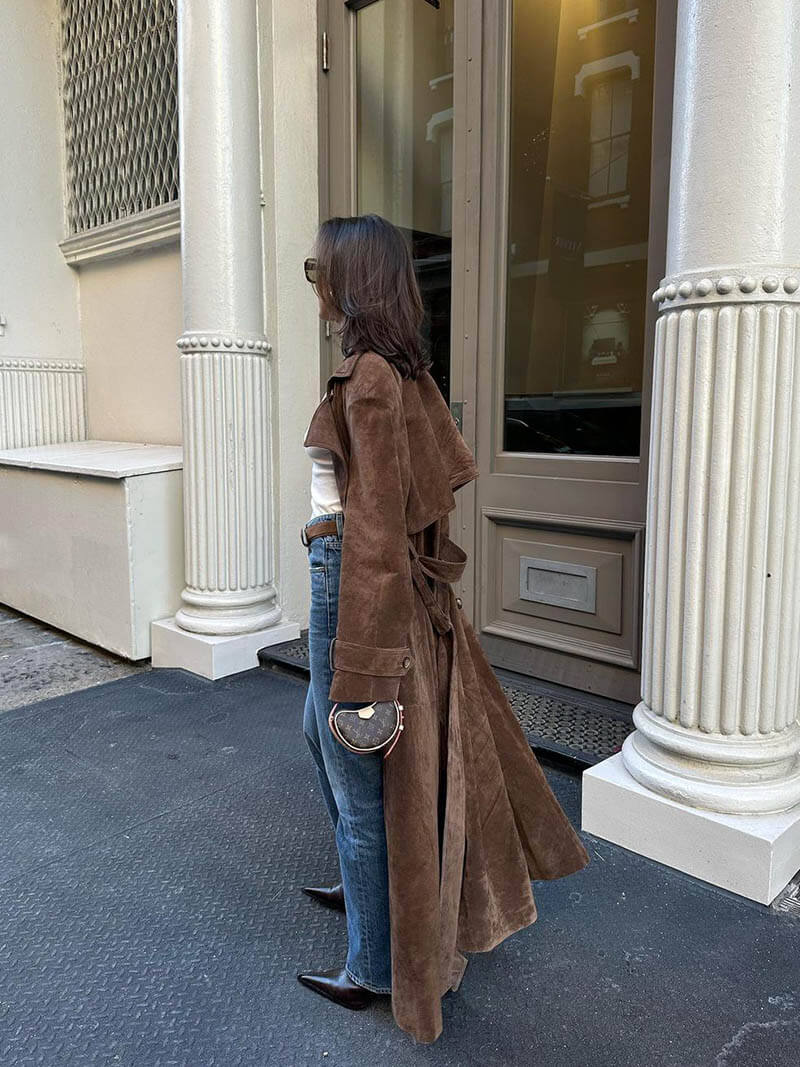 NISA | TRENCHCOAT MOCKA